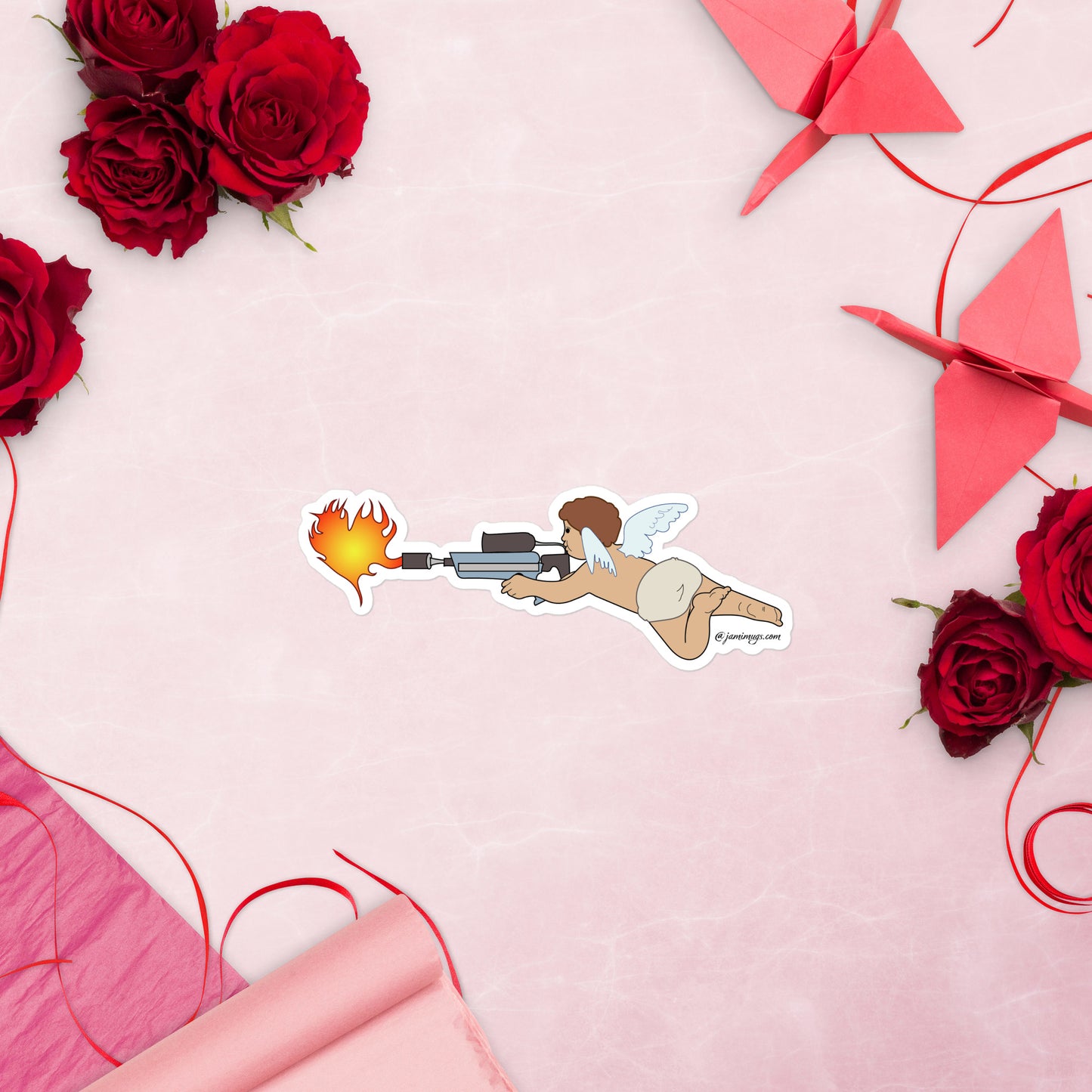 Heartbreaker Cupid Sticker