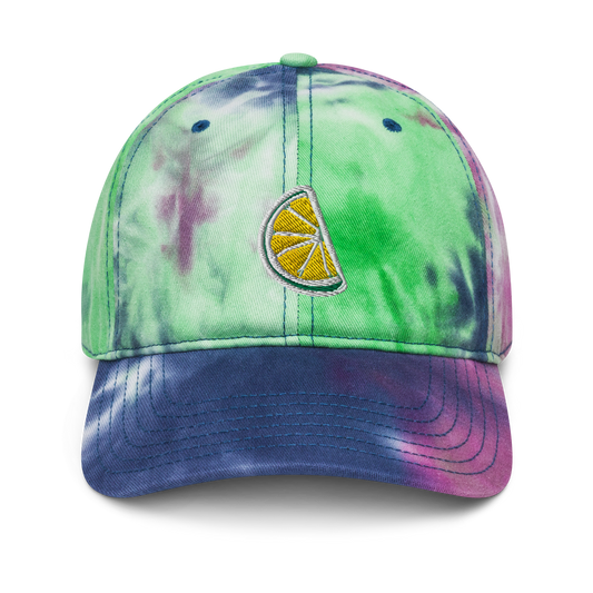Lime Tie dye hat